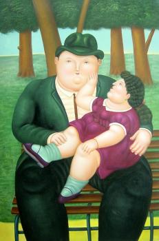 費爾南多 博特羅 Fernando Botero painting